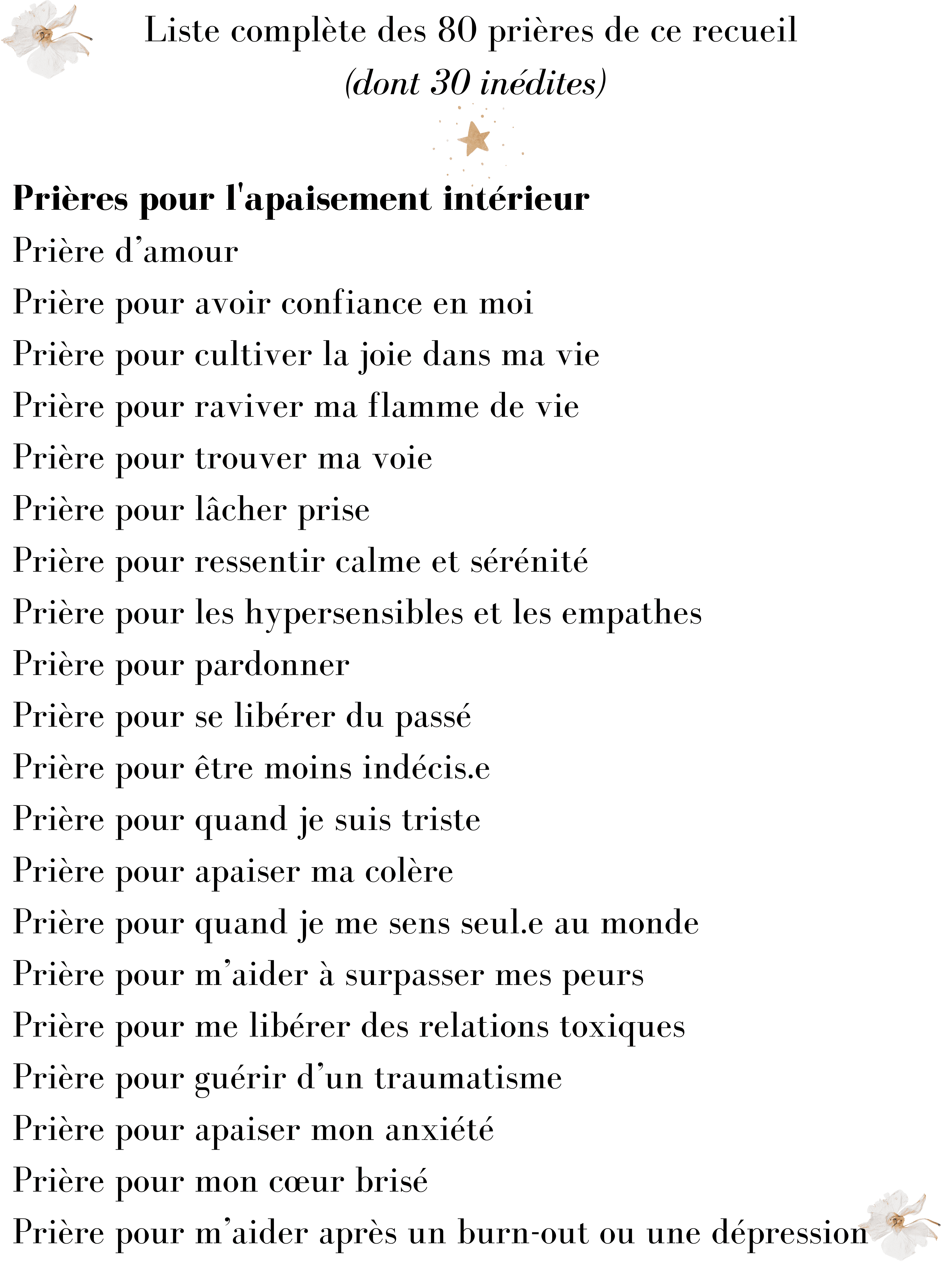 Recueil de 80 prières non religieuses Tome 1 - Livre papier – Image 11