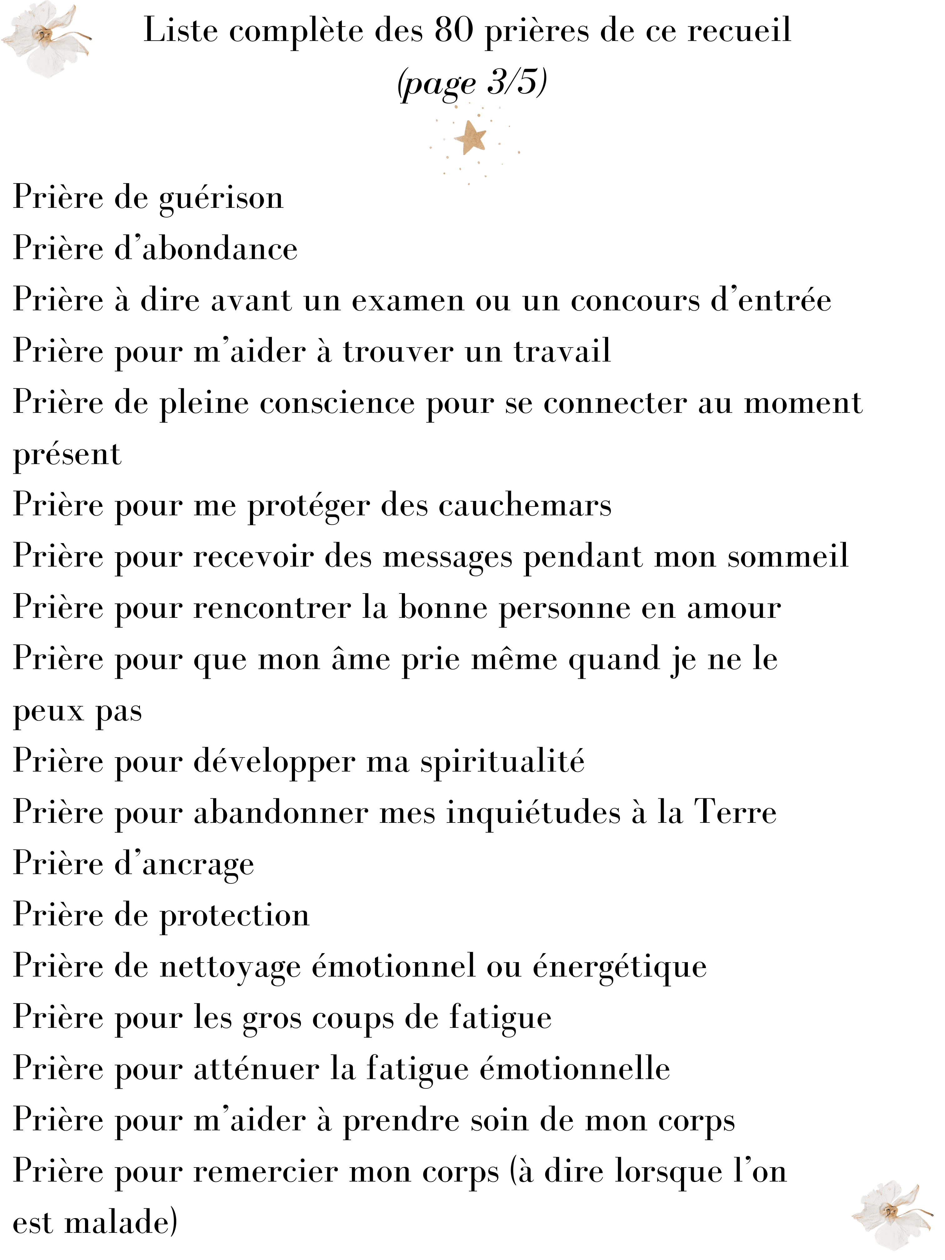 Recueil de 80 prières non religieuses Tome 1 - Livre papier – Image 13