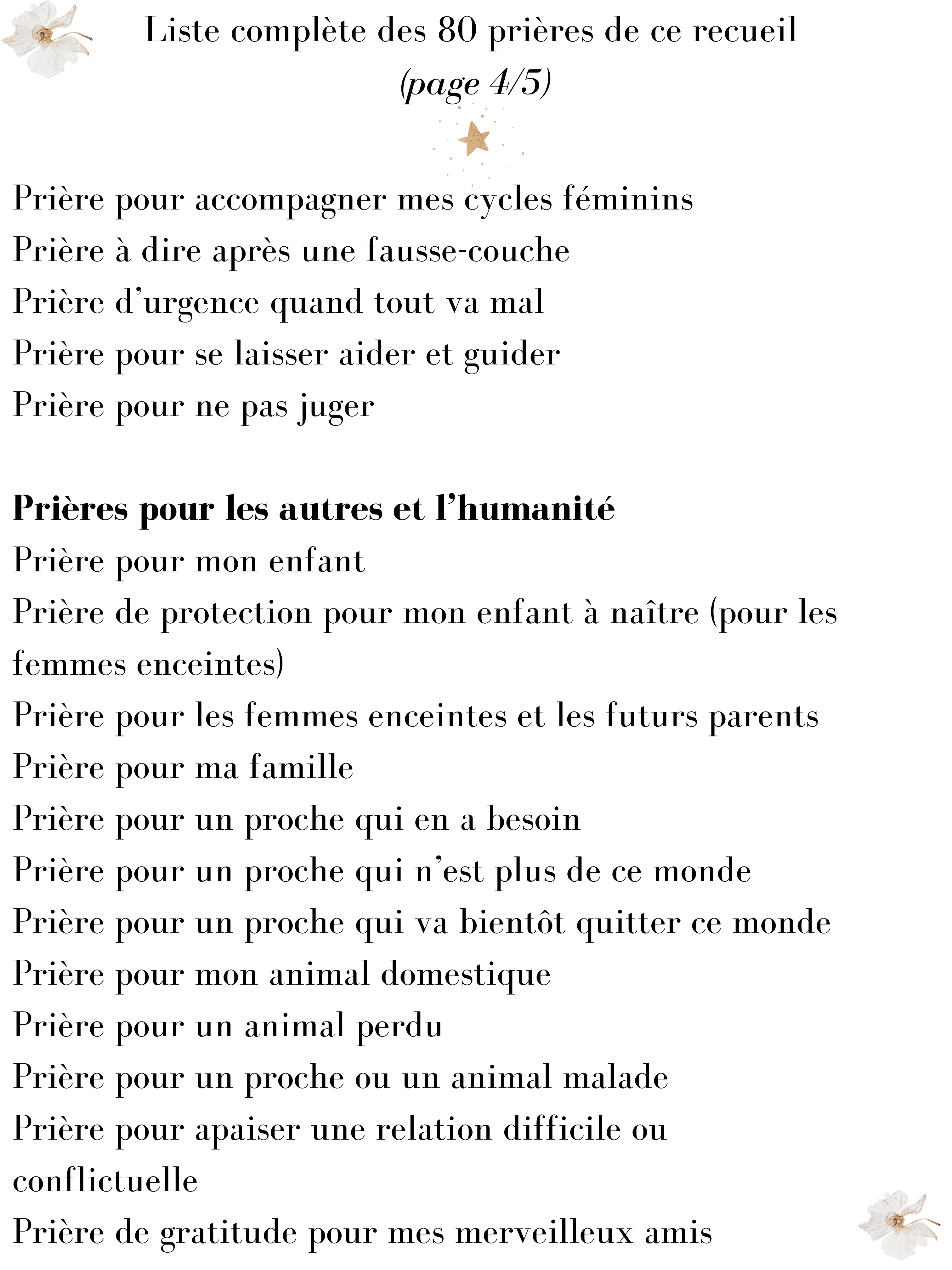 Recueil de 80 prières non religieuses Tome 1 - Livre papier – Image 14